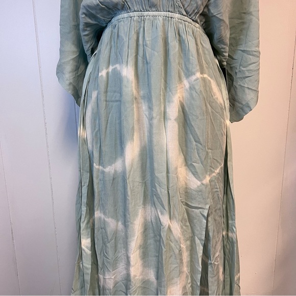 Lulu’s Kimono Boho Dress Tie Dye Beach - Picture 5 of 8